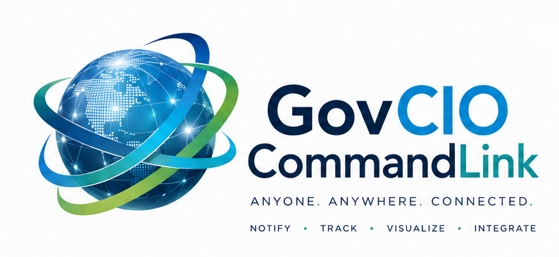 GovCIO COMMANDLINK brand lockup